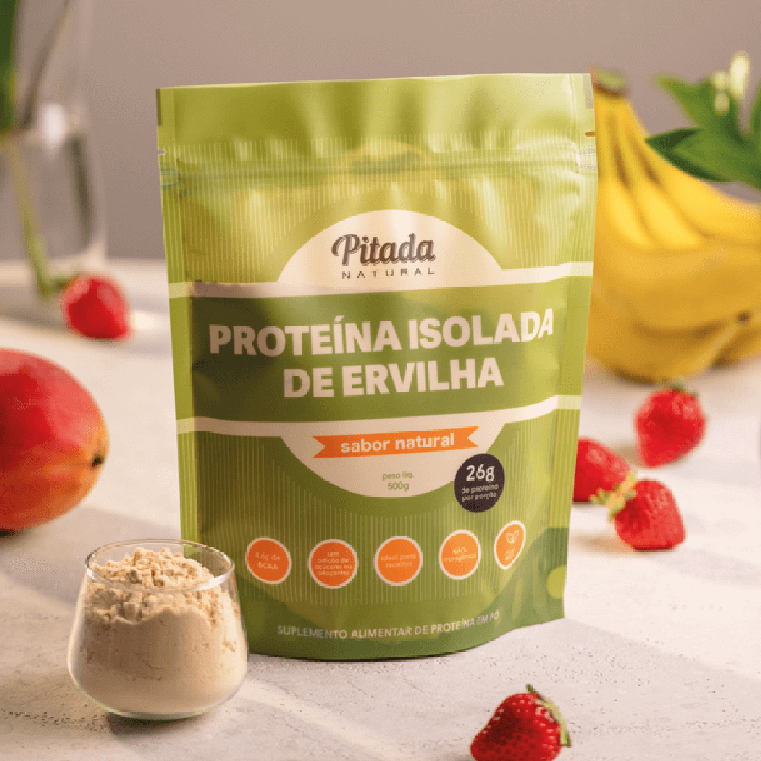 Proteína de Ervilha Pitada Natural